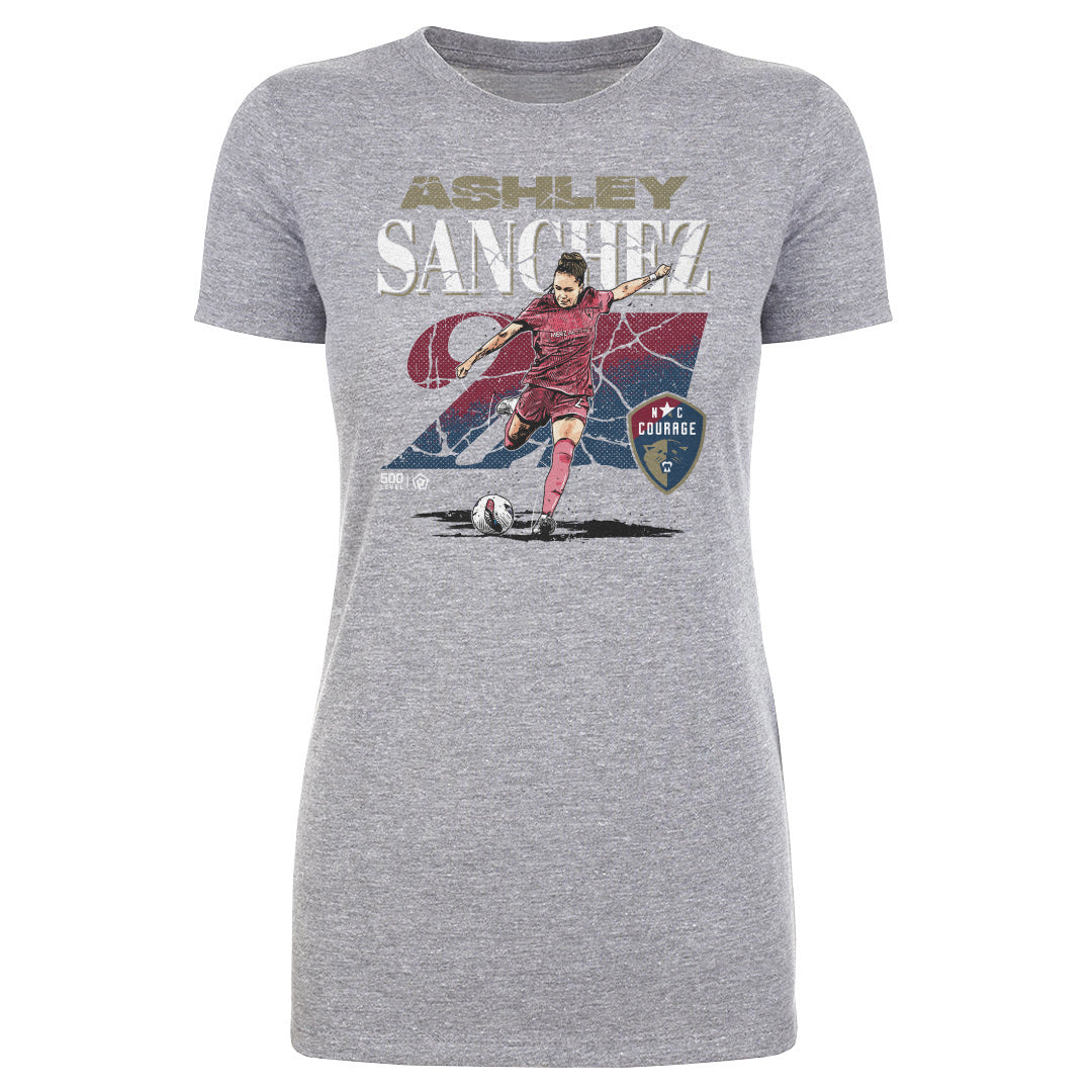 Ashley Sanchez NC Courage Cracked Women's Tee