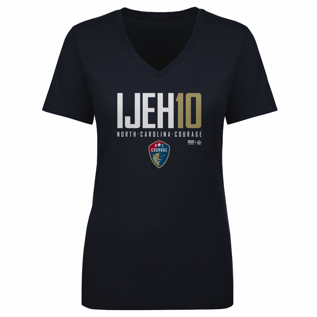 Evelyn Ijeh NC Courage Elite Women's V-Neck Tee