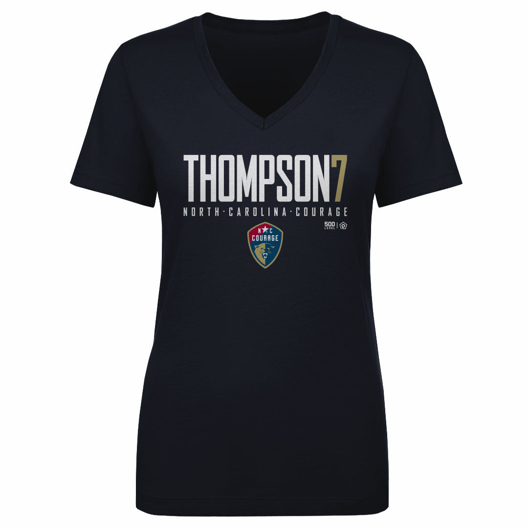 Lauryn Thompson NC Courage Elite Women's V-Neck Tee