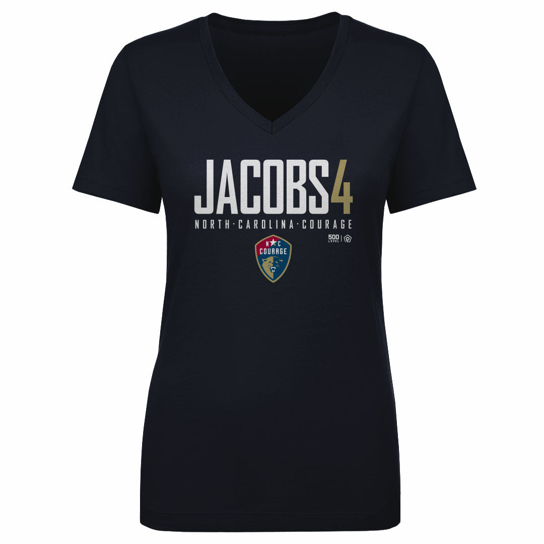 Natalie Jacobs NC Courage Elite Women's V-Neck Tee