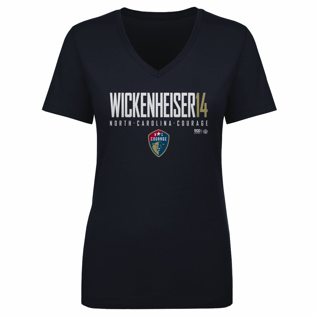 Carly Wickenheiser NC Courage Elite Women's V-Neck