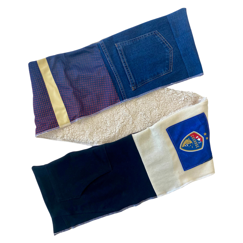 NC Courage Refried Scarf with Pockets