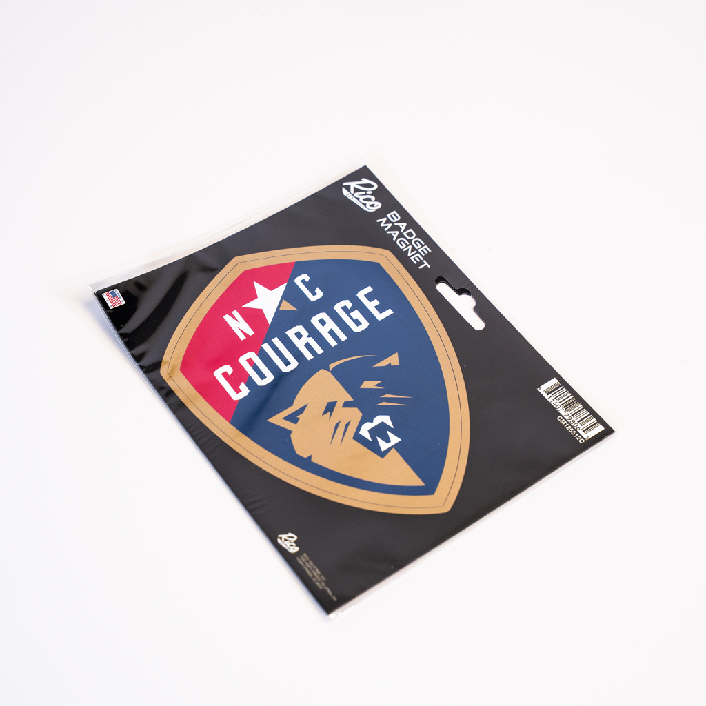 NC Courage Oversized Crest Magnet
