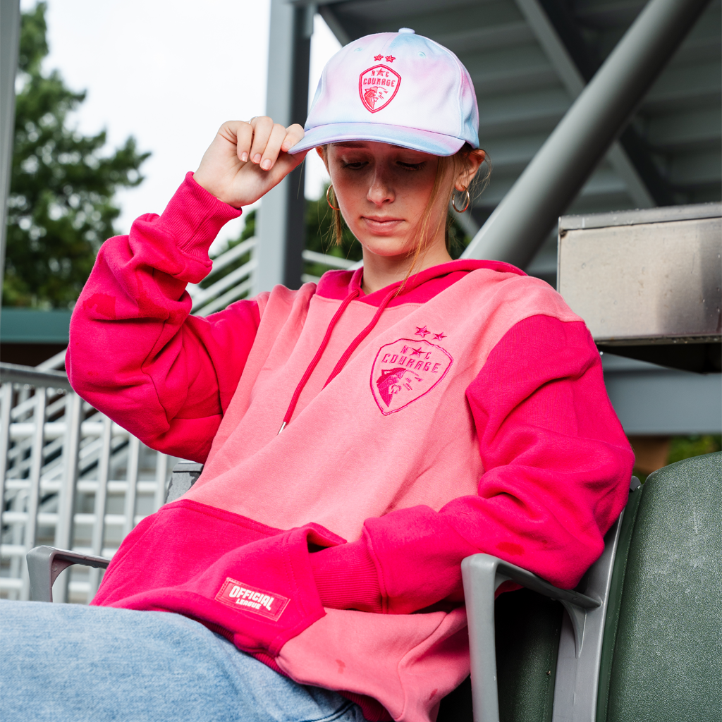 NC Courage Pastel Tie-Dye Hat