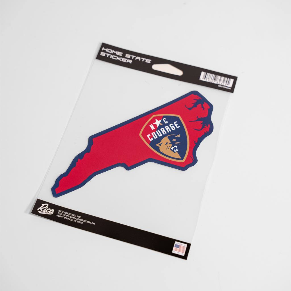 NC Courage Home State Sticker