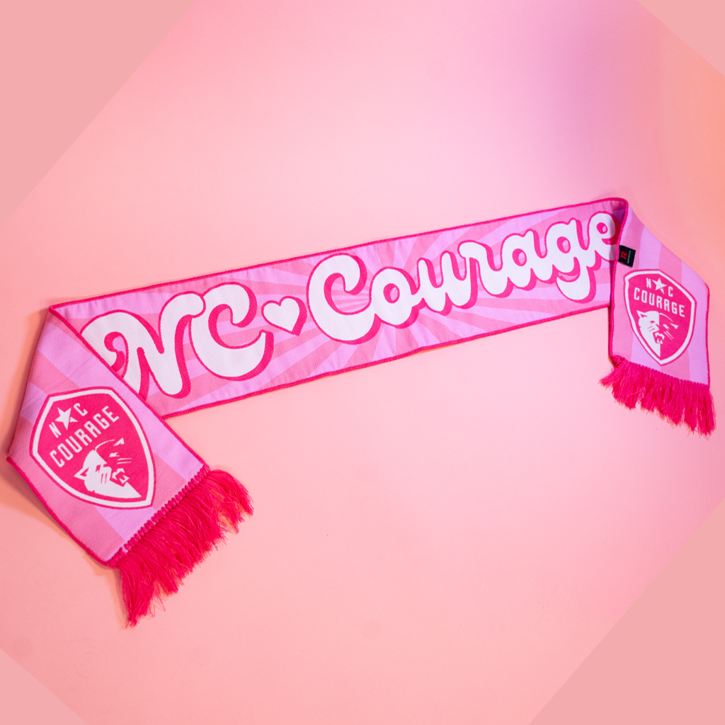 NC Courage Pink Retro Scarf