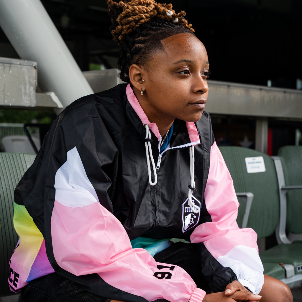 NC Courage "The Place to Be" Chute Jacket