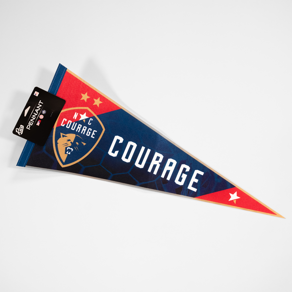 NC Courage Soft Felt Pennant