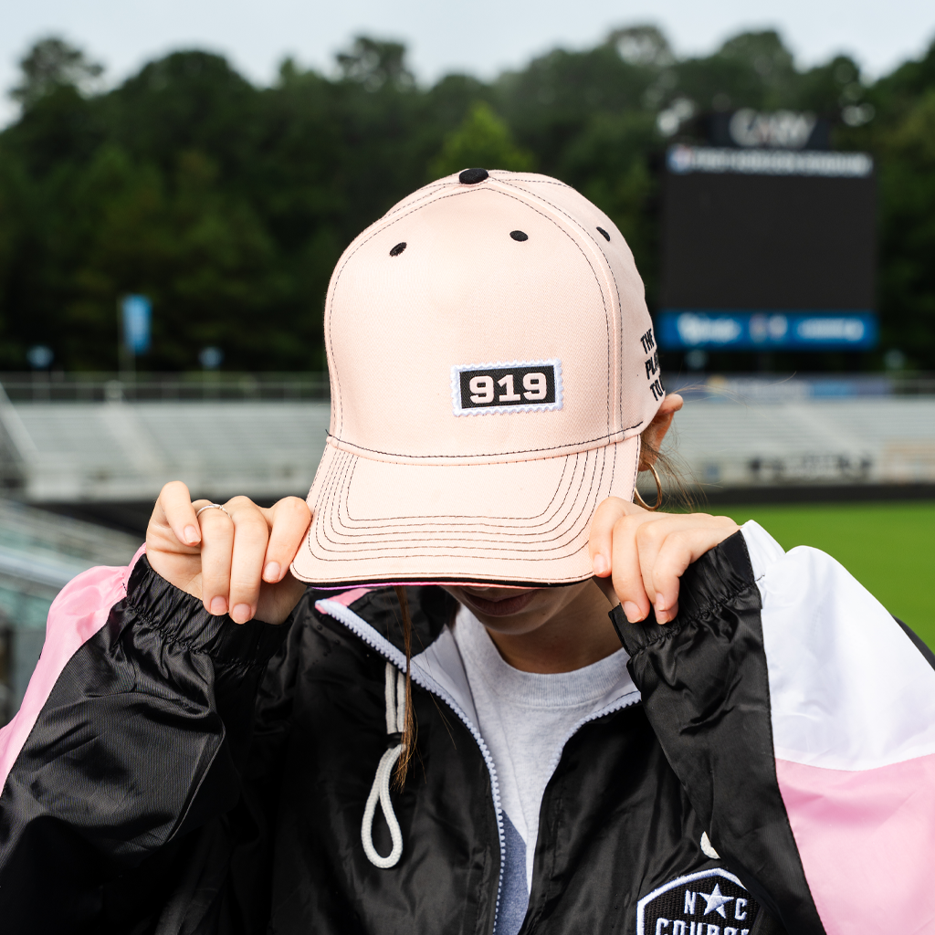 NC Courage "The Place to Be" Pink Hat