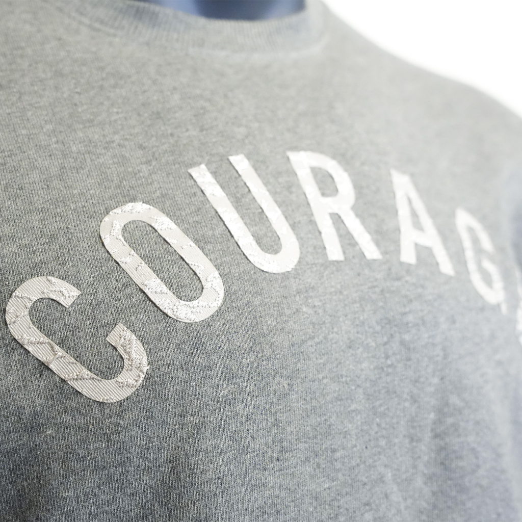 NC Courage Tonal Grey Crewneck