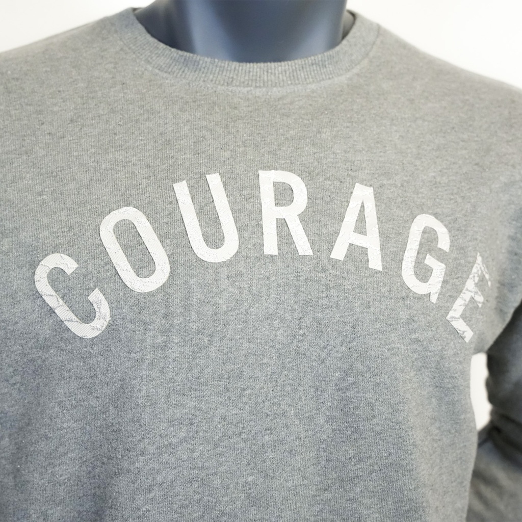 NC Courage Tonal Grey Crewneck