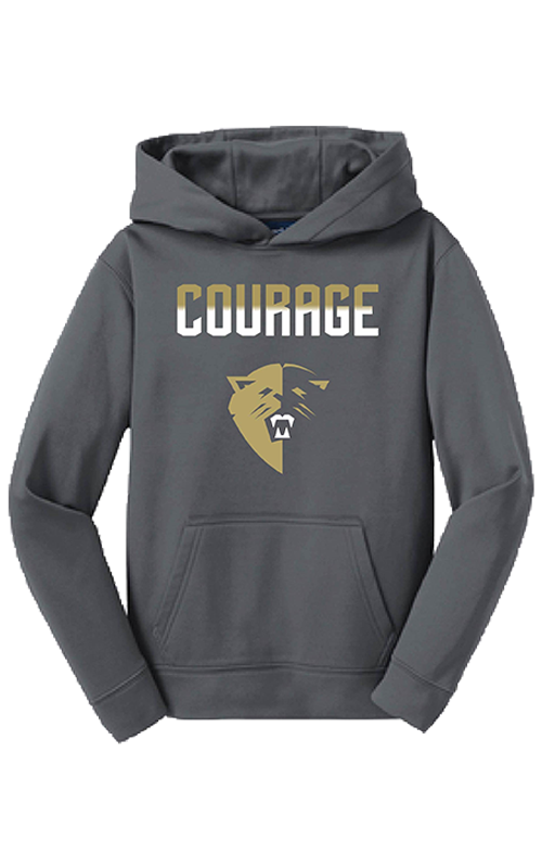 NC Courage Youth Thermal Hoodie